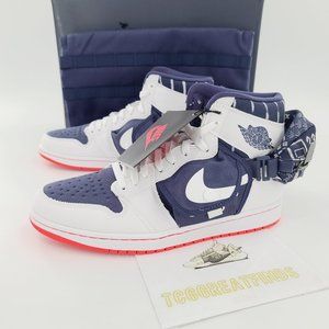 Nike Air Jordan 1 Utility Q White Neutral Indigo